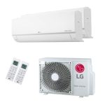 LG Dualcool Multisplit 2x 3.5 Binnenunit S12ET + 1x Buitenunit 4.7kW MU2R17 Wi-Fi