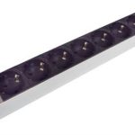 Sol contactdooscombi 8v zwart/alu