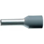 Adereindhuls 4mm2 Geïsoleerd Grijs – 100 stuks