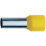 Adereindhuls 6mm2 Geïsoleerd Geel 060012-100 - 100 stuks