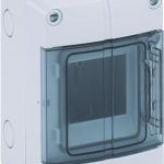 Sol kunststofkast+klapdeksel 3modulen