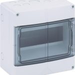 Sol kunststofkast+klapdeksel 9modulen