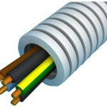 Flexibele Buis met 3x2.5 + 2x1.5 Draad - 50 meter