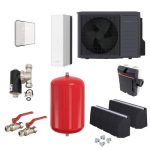 Intergas Xtend Cool Grey Hybride Warmtepomp 5kW Complete Set - FLAMCO