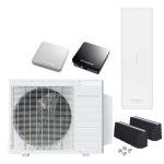 Intergas Xtend Monoblock 5kW Hybride Warmtepompset + Touch Wit