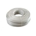 VMVL Tweelingsnoer 2x1 wit (per 50 meter)