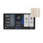 Shelly Wall Display X2 Black/Silver + BLU H&T Ivory - SAWD-2A1XX10EU1S