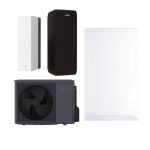 Intergas Xtend Cool Grey Hybride Warmtepompset 5kW + Xtreme 36 CW5 + Xtore 80 liter