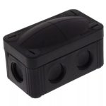 Wiska Kabeldoos Combi 206 - 85x49x51 Zwart