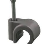 Spijkerclips 8-10 100 stuks Grijs