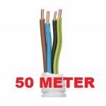 Flexibele Buis met 3x2.5mm + 1x1.5mm Draad - 50 meter